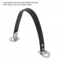 Qiilu Battery Carrier 1 Pcs Black Car Metal Heavy Duty Side Lift Strap