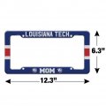 Louisiana Tech University Mom License Plate Tag Frame