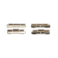 Disc Brake Hardware Set For Ford F-53 Motorhome Chassis 2006 To 2019 Front Position Alx-pau-df-340-54053-cla3 Black Standard 