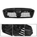 Front Bumper Upper Lower Grille Assembly Sport Grill Gloss Black Replacement For Forester 2022 2023 2024