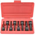 Neiko 01138b 1 2 Drive Torx Driver Impact Socket Set Chrome-molybdenum Steel 8 Piece 