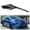 Windshield Wiper Cowl Cover Trim For 2011-2020 Toyota Sienna Replacement 53866-08020 Extension Side Fender Hood End Caps Right 