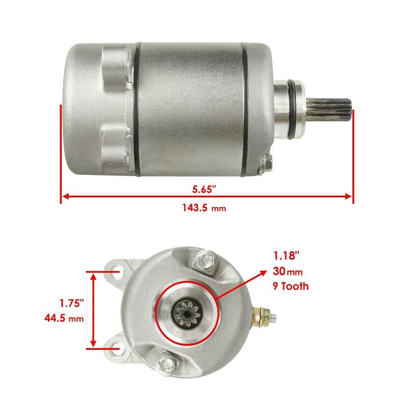 Starter For Trx350fe Trx350fm Rancher New 2000 2001 2002 2003 2004-2006