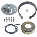 Rear 4 5 Drum Brake Band Pin With 65 Cable For Go Kart 1 Bore Keyway Mini Bike 212cc 196cc 6 5hp Dune Buggies Drift Trike Heavy