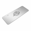 Ipick Image For Chevrolet Impala 3d Chrome Logo On 12 X4 Half-size Premium Stainless Steel License Plate Design And Made In The
