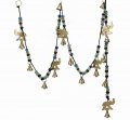 Beautiful Large Wind Chimes Outdoor Sound Rich Relaxing Tones Brass Bells Elephant On A String With Colorful Beads Music To 