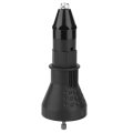 Electric Rivet Nut Adapter Riveter Adaptor Riveting Insert Power Drill Tool Kitblue Professional Accessories Black