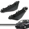 G-plus Pair Front Bumper Retainer Bracket Compatible With Toyota Yaris Hatchback 2013 2014 2015 2016 525360d130 525350d130