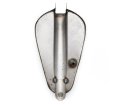 The Pup Bobber Style Gas Tank Raw Steel Motorcycle Fuel 1 8 