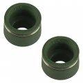 Caltric 2x Valve Stem Seal Compatible With Honda Recon 250 2002-2009 2011-2022