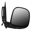 Passenger Side Power View Mirror For Gmc Savana 1500 2500 3500 1999 To 2002 Black Textured Folding Electric Gm1321228 15768771 