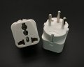 2 Pack Tekit Israel Power Converter Exclusive Travel Adapter Socket Universal To International Outlet Plug Wall White