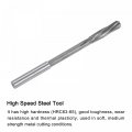 Uxcell Chucking Reamers 6mm H7 4241 High Speed Steel Spiral Flutes Lathe Machine Reamer Milling Cutter