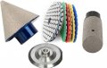 Diamond Beveling Chamfer Bit 3 16 To 1-1 2 And 25mm 1 Inch Finger Milling Granite Marble Dry Polishing Pad Porcelain Stone 