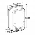 Truck-lite 45204 Reflectorized Back-up Lamp