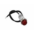 Jtt Products 2677f 16 Amp 12 Volt Amber Warning Light With 1 2 Panel Mount And Leads 
