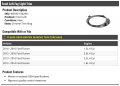 Left Driver Side Fog Light Trim Chrome Compatible With 2013-2016 Ford Fusion