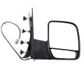 Right Side Mirror 2003-2013 For Ford E-150 E-250 2004-2013 E-350 E-450 Super Duty Manual Folding Heated Fo1321254 
