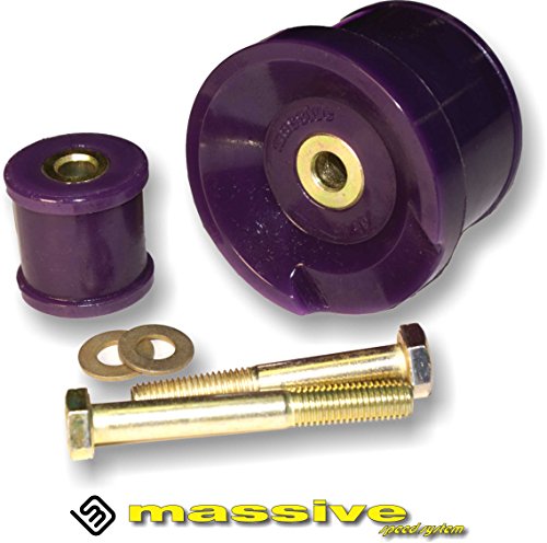 Massive Speed Lower Polyurethane Engine Trans Inserts Mount Focus 00-07 All Hardness 76a Street