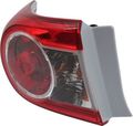 Crash Parts Plus Driver Left Side Tail Light Lamp For 11-13 Toyota Corolla 