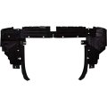 Radiator Support Baffle Upper For Gmc Acadia 2017 2018 2019 3 6l Engine Fits Oe 23110172 And Gm1218119 Black Plastic 