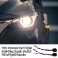 Grabote 2pack 9008 H13 Headlight Bulb Harness Socket Connector Plug Wire Pigtail Female