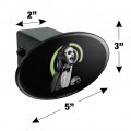 Beetlejuice Headshot Oval Tow Trailer Hitch Cover Plug Insert