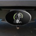 Beetlejuice Headshot Oval Tow Trailer Hitch Cover Plug Insert
