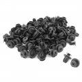 100 Pcs 10mm Hole Push Type Door Rivets Fasteners 