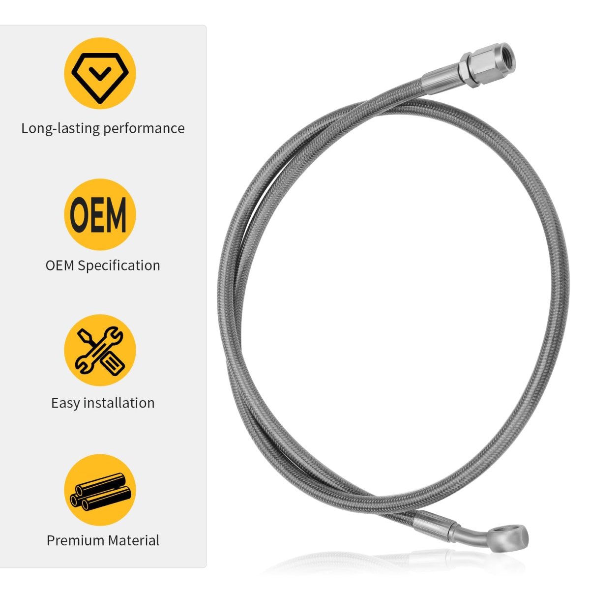 Rear Brake Hose Line For Polaris Sportsman 700 Efi 2005-2007 800 2005-2009