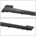 Auto Dynasty Hy1032102 Front Bumper Cover Support Brackets Compatible With Sonata 2011-2014 Driver Left Side Polished Black