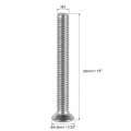 Uxcell M3x30mm Flat Head Machine Screws Phillips Cross Screw 304 Stainless Steel Fasteners Bolts 100pcs