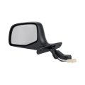 Ford Bronco 1992 93 94 95 1996 Door Mirror Driver Side Power Glass Non-heated Foldaway Black Paddle Design Replacement For 