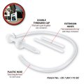 Performance Tool W1139 Quart Gallon Fluid Pump And Hose For Vehicle Oils Maintenance