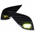 Bumper Driving Led Fog Lights Chrome For 2018-2020 Toyota Camry Se Xse 