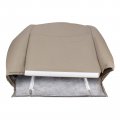 Carbhub Leather Seat Cover Tan For Chevy Silverado Tahoe 1995-1999 Driver Passenger Bottom Top