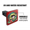 Geisha With The Dragon Tattoo Tow Trailer Hitch Cover Plug Insert