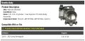 Throttle Body For 2015-2021 Jeep Renegade 2 4l 4-cylinder
