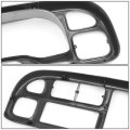 Dash Face Instrument Cluster Vent Surround Bezel Compatible With Dodge Ram Truck 1500 2500 3500 98-02