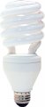 Ge Lighting 97729 Energy Smart Cfl 3-way 12 23 29-watt 150-watt Replacement 2150-lumen Spiral Light Bulb With Medium Base 
