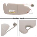 Sun Visor For Dodge Ram 1500 2500 3500 2002-2008 Driver Side Left Gray Replaces Oe 1ct17tl2aa