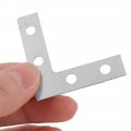 Uxcell Metal Family L Shaped Angle Fixing Support Bracket Flat Repair Plates 38 X 38mm 30pcs