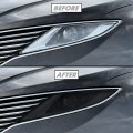 Slickmod Precut Vinyl Smoke Tint For 2013-2016 Lincoln Mkz Headlight Fog Light 1 20 Dark 