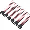 6 Packs Ignition Coil Connector For Toyota Scion Pontiac Chevrolet Chevy Lexus Harness L4 2 4l Female Plug Pigtail Connectors 