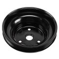 Chevy C1500 C2500 1990-2000 Crankshaft Pulley Steel Serpentine Belt Black 6 Groove 