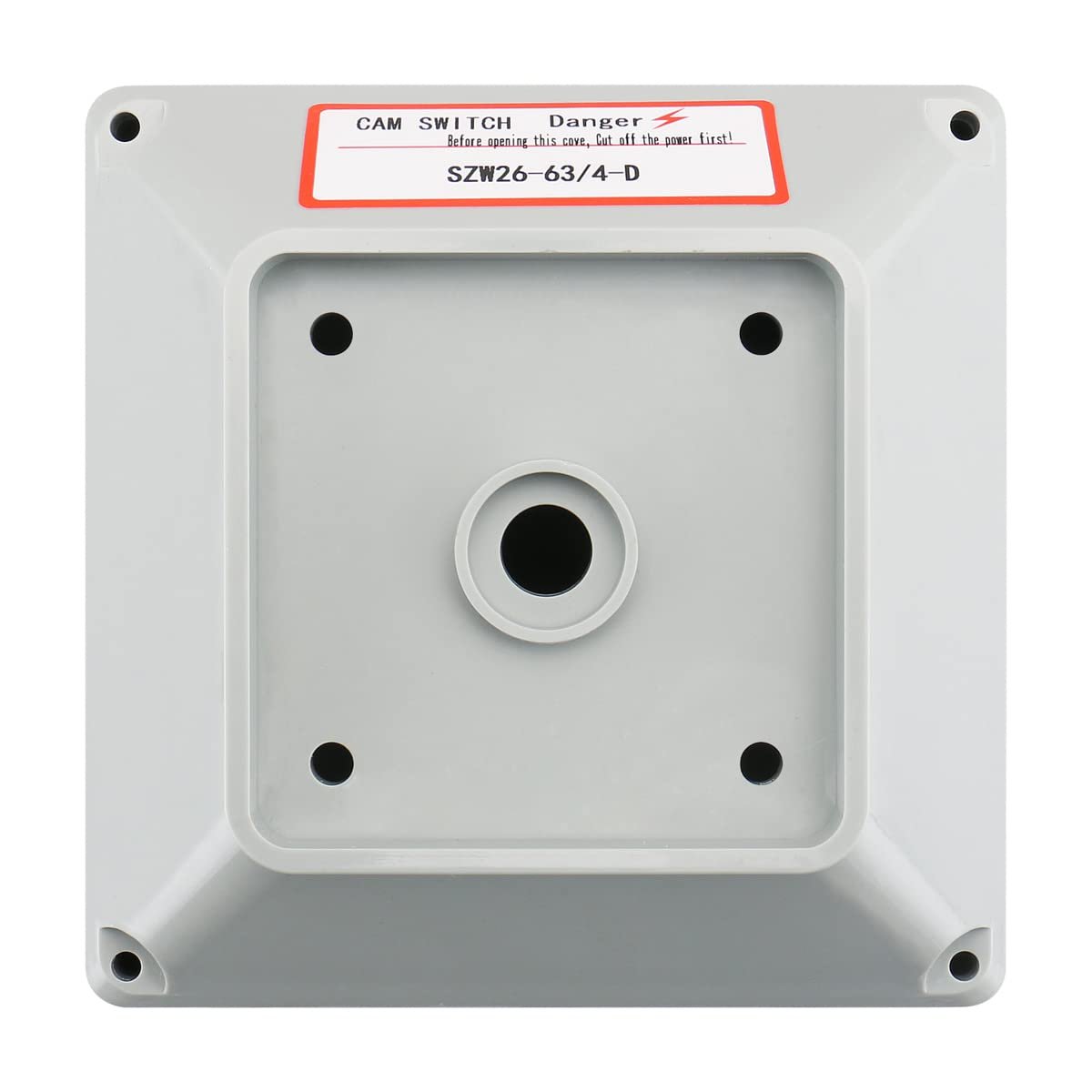 Baomain Master Switch Exterior Box Lw28-63 4 Work For Universal Rotary Changeover Cam Szw26- 660v 63a 3 Position 3 Phase
