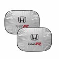 Ipick Image For Honda Civic Type-r Dual Panels Easy Folding Windshield Sun Shade Universal Fit Cars