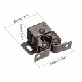 Uxcell Cabinet Door Double Roller Catch Ball Latch With Prong Coppper Tone 10pcs