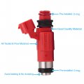 Uxcell 6pcs Cdh210 Fuel Injector For Yamaha Outboard Mitsubishi Eclipse Galant Mirage Chevrolet Tracker Chrysler Sebring Suzuki