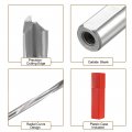 Uxcell Brad Point Drill Bits For Wood 3mm X 68mm Left Turning Carbide Woodworking Carpentry Drilling Tool